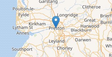 Mapa Preston