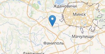Карта Богушово (Минский р-н)
