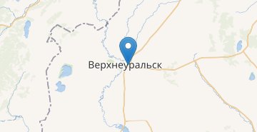 Карта Верхнеуральск