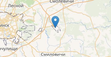 Mapa Minsk airport