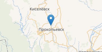 Mapa Prokopyevsk