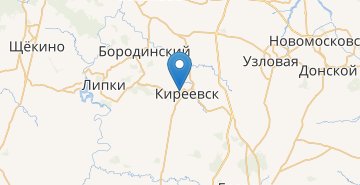 Map Kireyevsk