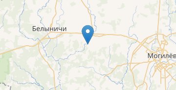 Карта Мостище (Белыничский р-н)