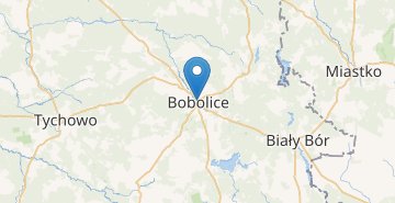 地图 Bobolice(koszaliński,zachodniopomorskie)