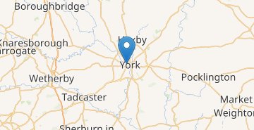 地图 York