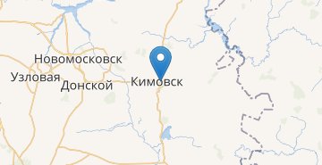 Mapa Kimovsk