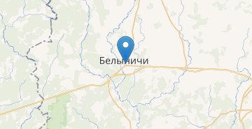 Мапа Белиничі (Белыничский р-н)