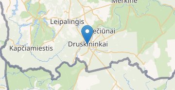 Map Druskininkai