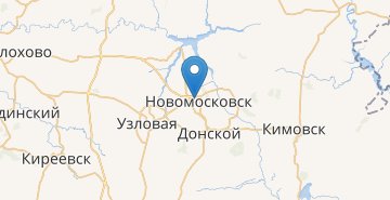 Map Novomoskovsk