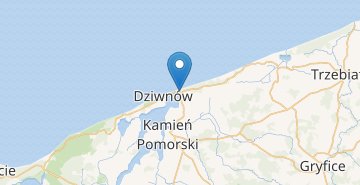 地图 Dziwnowek
