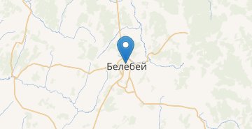 Map Belebey (in Republic of Bashkortostan)