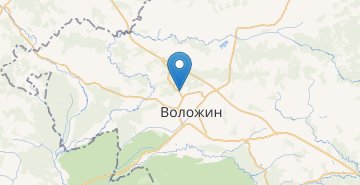 地图 Avgustovo (Volozhinskij r-n)