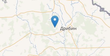 Map Abraimovka (Mogilyov obl.)