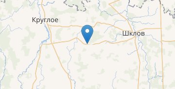 Карта Черноручье (Шкловский р-н)