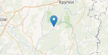 Карта Великое Городно (Крупский р-н)