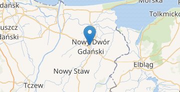 Map Nowy Dwor Gdanski