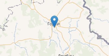 Mapa Gorki (Goretskiy r-n)