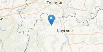 Mapa Hralishevo (Kruglyanskij r-n)