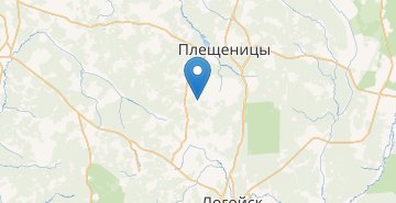 Мапа Старе Чернево (Логойский р-н)