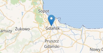 Карта Гданьск