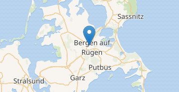 Карта Берген-на-Рюгене