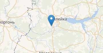 地图 Osipovichi (Vilejskij r-n)