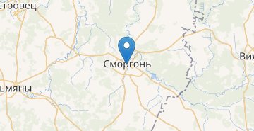 Мапа Сморгонь