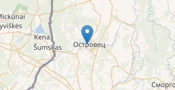 Mapa Astravyets
