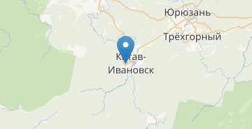 Карта Катав-Ивановск