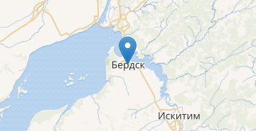 Карта Бердск