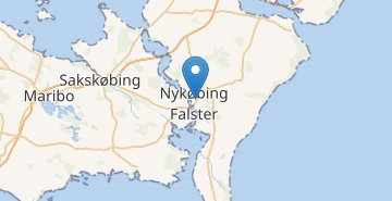 Карта Нюкебинг Фальстер