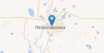 Map Petropavlovsk