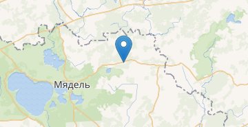 Mapa Bokachy (Miadelskyi r-n)