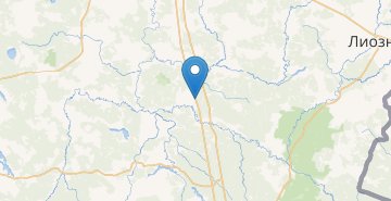 Map Osinovka (Vitebskij r-n)