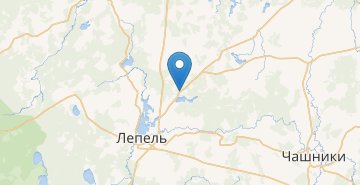 Мапа Боровка (Лепельский р-н)