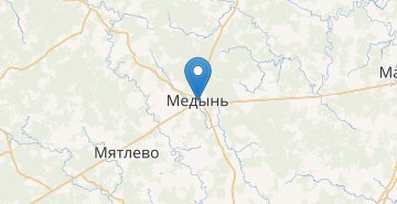 Map Medyn (Kaluzhskaya obl..)