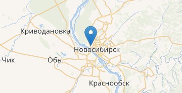 Мапа Новосибірськ