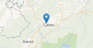 Mapa Satka