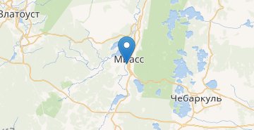 Mapa Miass