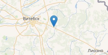 Мапа Дрюково (Вітебський р-н)