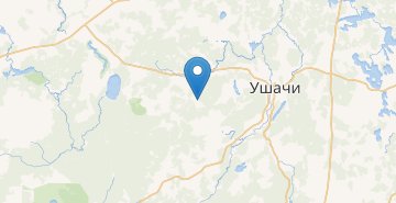 Карта Череповщина (Ушачский р-н)