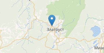 Map Zlatoust