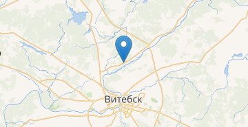 Мапа Тетерки (Витебский р-н)