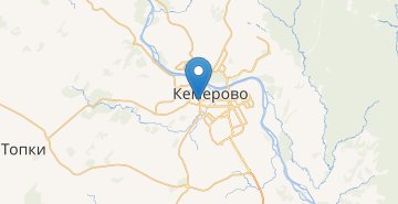 Mapa Kemerovo