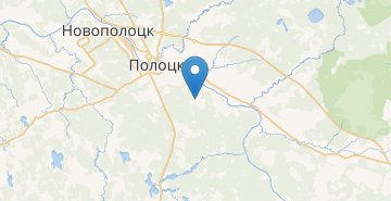 Map Shelkovo (Polockij r-n)