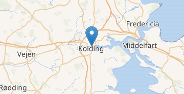 Map Kolding