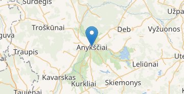 Мапа Аникщяй