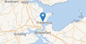 地图 Fredericia