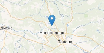 地图 Gvozdovo (Polockij r-n)