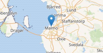 Карта Мальмё